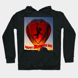 Love is in the air Valentines Day Hoodie